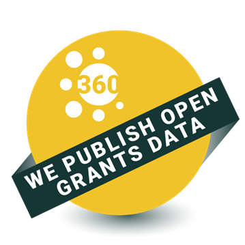 360Giving Data Publisher Badge