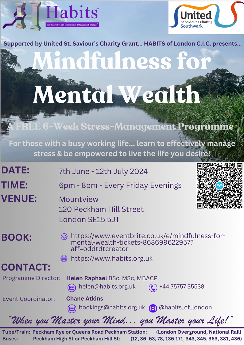 article thumb - Mindfulness for Mental Wealth - Flyer
