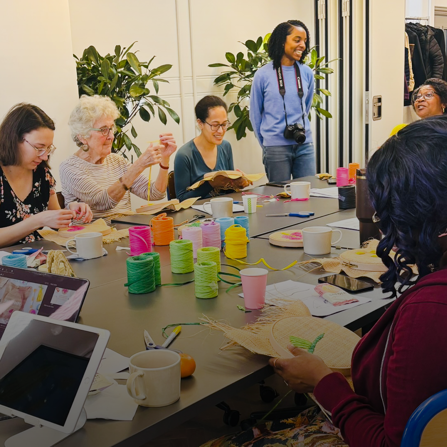 Raffia Embroidery Workshop
