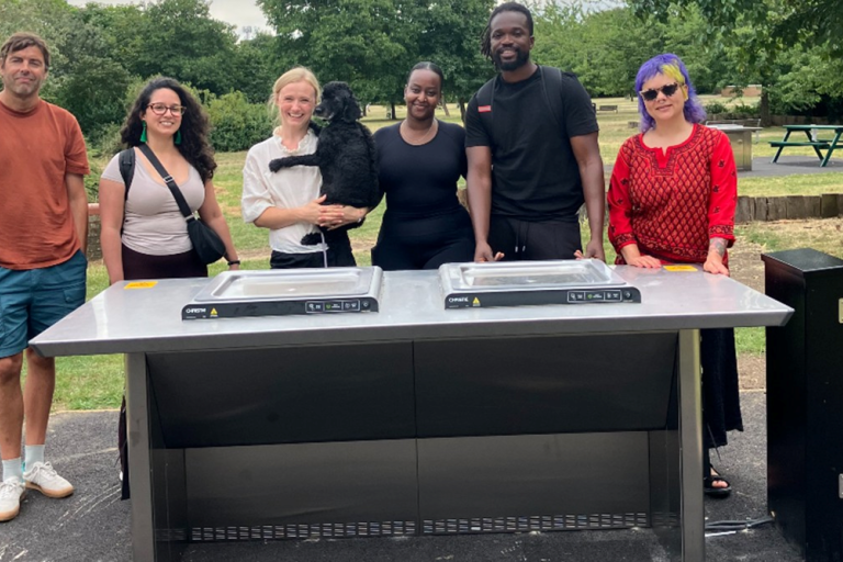 hot plate burgess park
