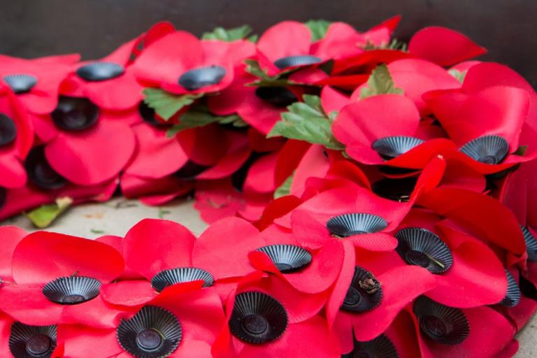 Poppy wreath