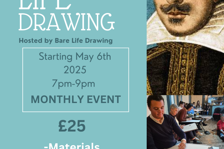 Shakespeare inspired Life Drawing 