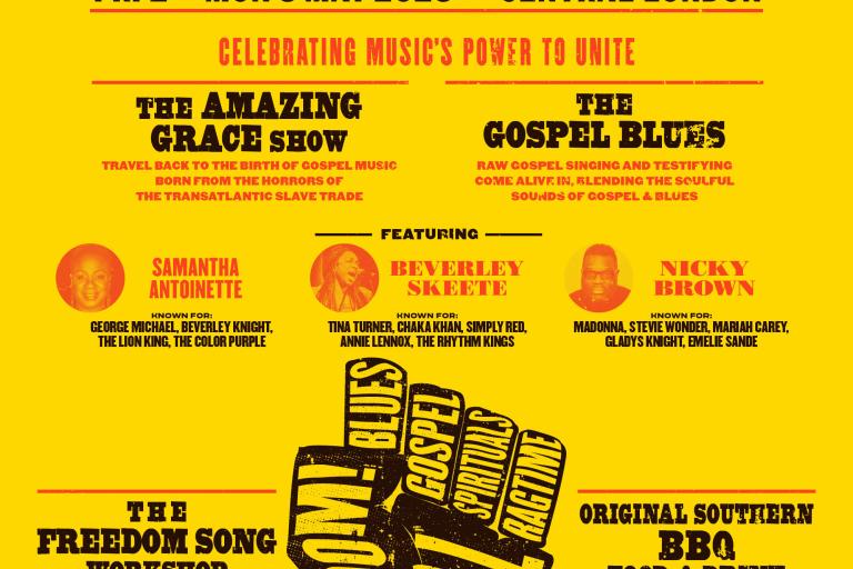 Oh Freedom Festival poster