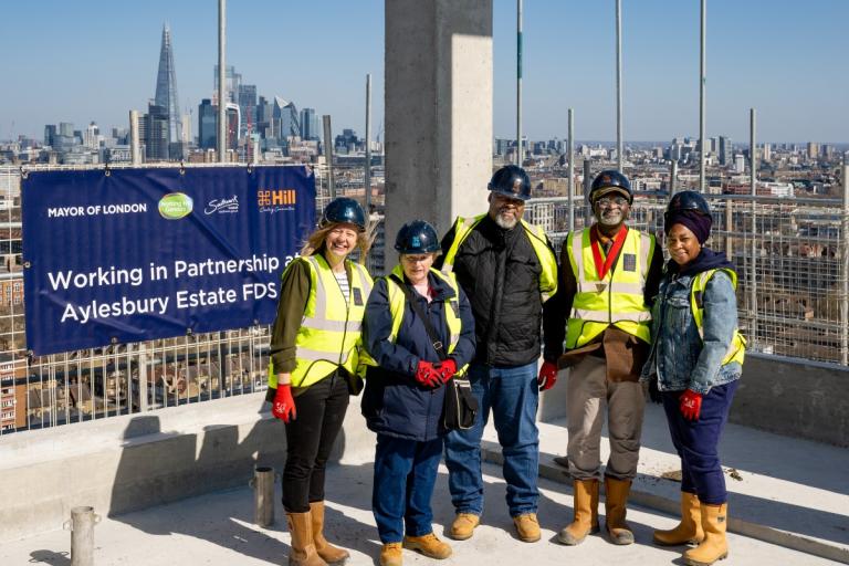 Aylesbury topping out