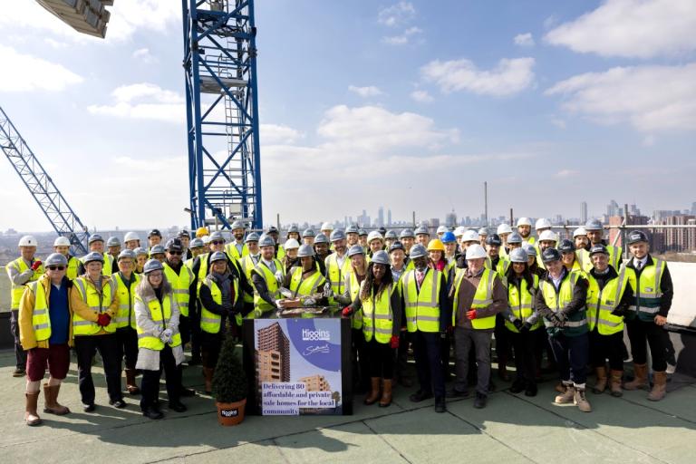 Ledbury topping out