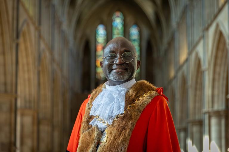 Image of Cllr Lambe the new Mayor of Southwark 