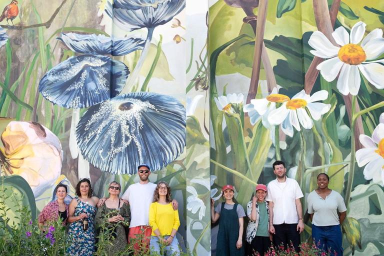 Limes Walk mural