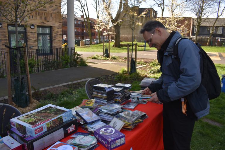 Recycling Champion at Swap shop 