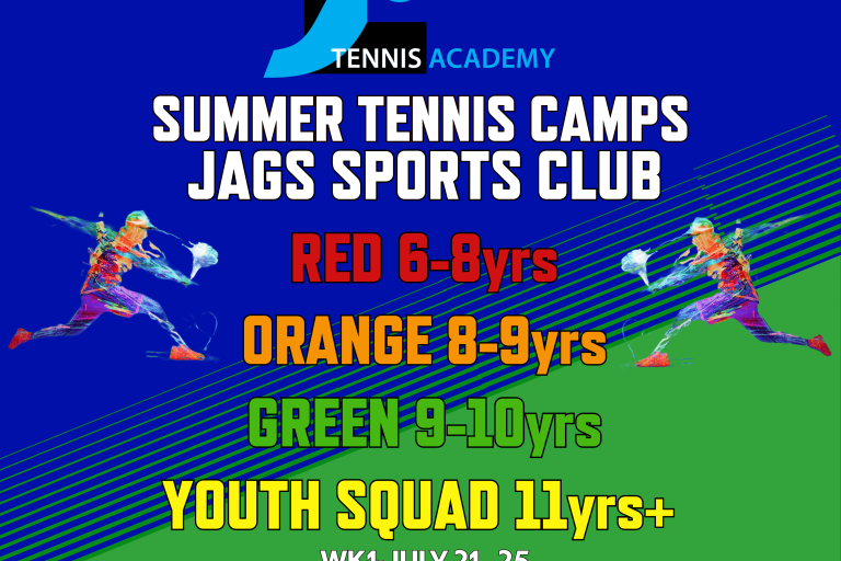 JL Tennis Academy flyer 