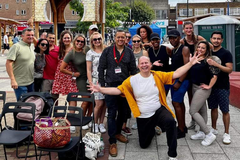 Jazz & Salsa Dance at Bermondsey Square 