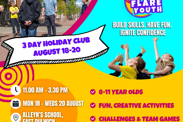 Flare Youth Promotional Flyer
