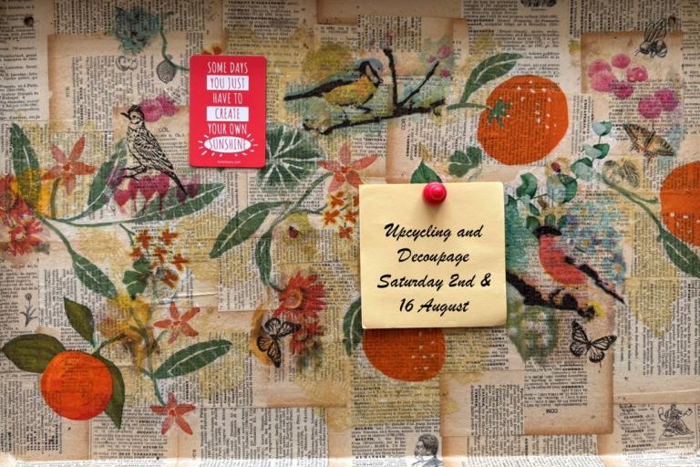 Decoupage Workshops at Crisis