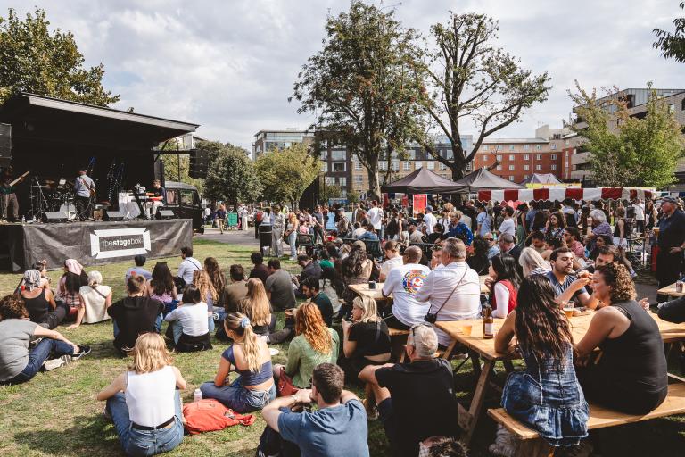 Tanner Street Park - The Music Stage