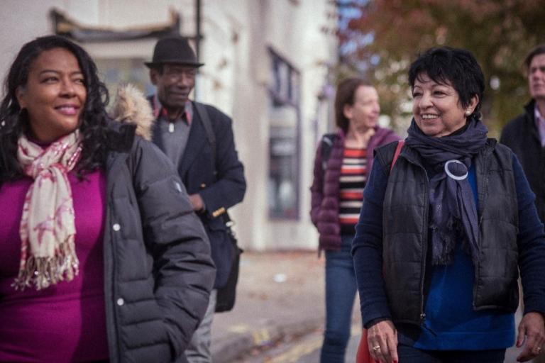 A group on a walk