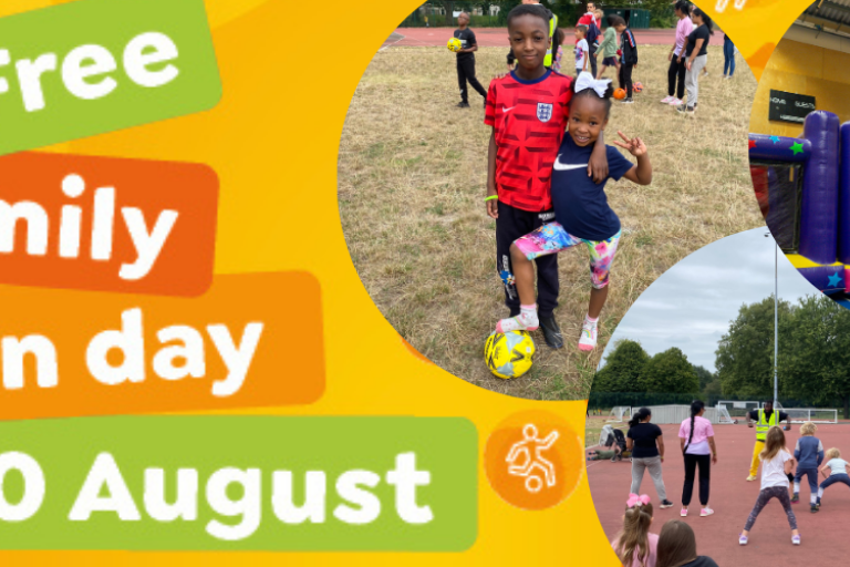 image of events at last years Family Fun Day