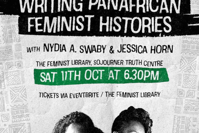 Nydia A Swaby and Jessican horn the black feminist authors who will be leading the event