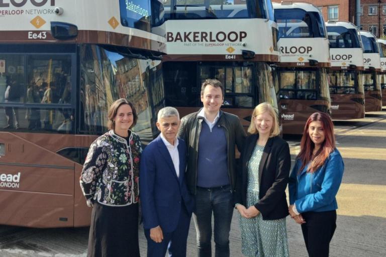 Cllrs and the Mayor at the launch of the Bakerloop