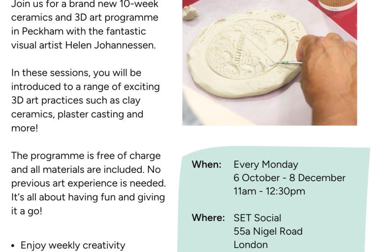 Digital Flyer sharing workshop information