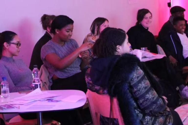 Group of young people at an event