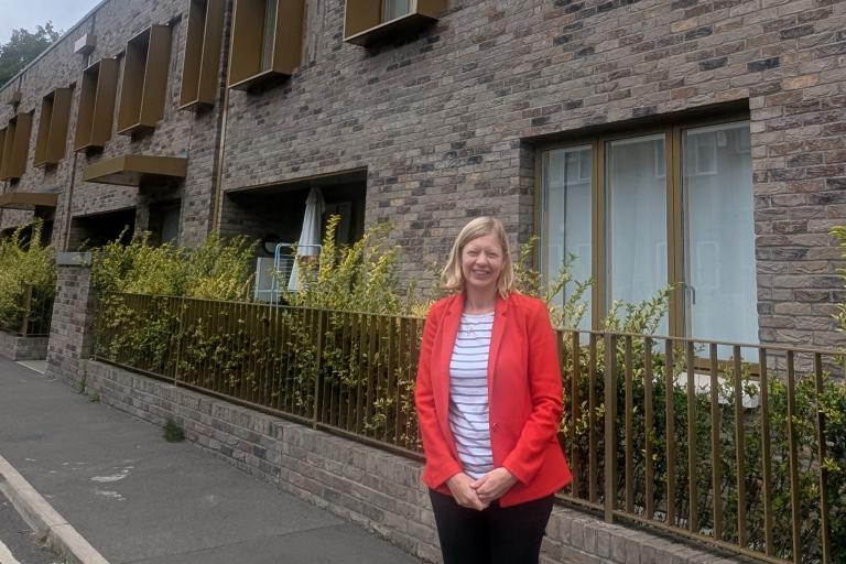 Cllr Dennis at Sedgemoore Place