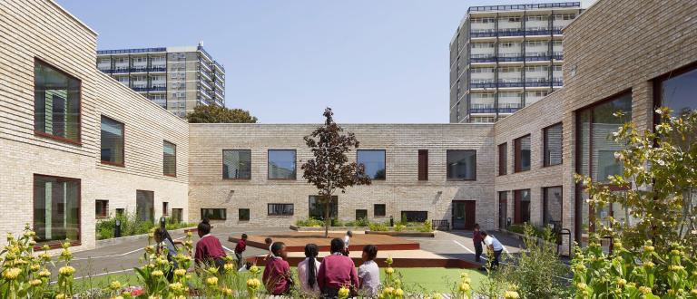 Rotherhithe primary school garden