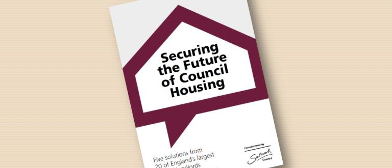 Cover of "Securing the Future of Council Housing"