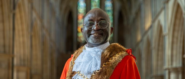 Image of Cllr Lambe the new Mayor of Southwark