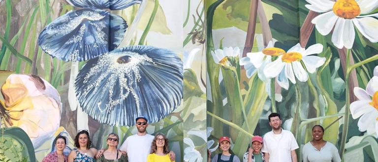 Limes Walk mural