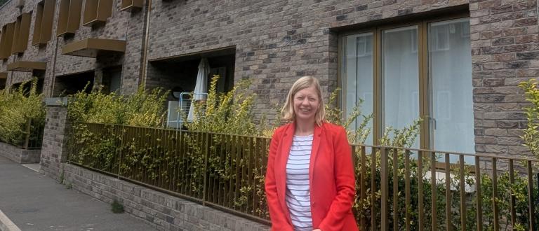 Cllr Dennis at Sedgemoore Place