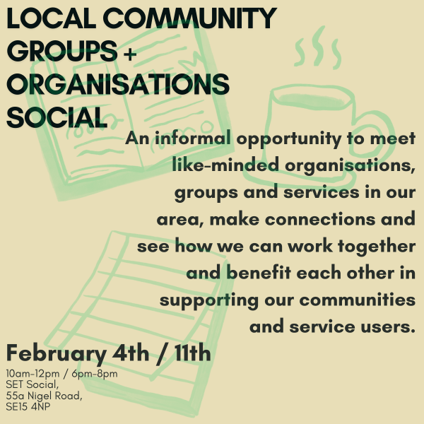 Local Community Meet up Poster