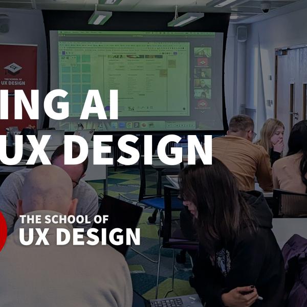 The School of UX Using AI in UX design course
