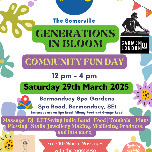 Generations In Bloom Festival Poster