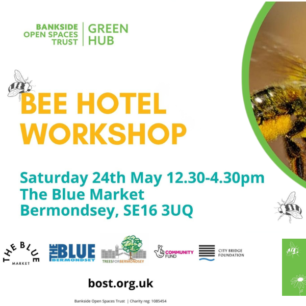 Bee Hotel Workshop with Bankside Open Spaces Trust (BOST)