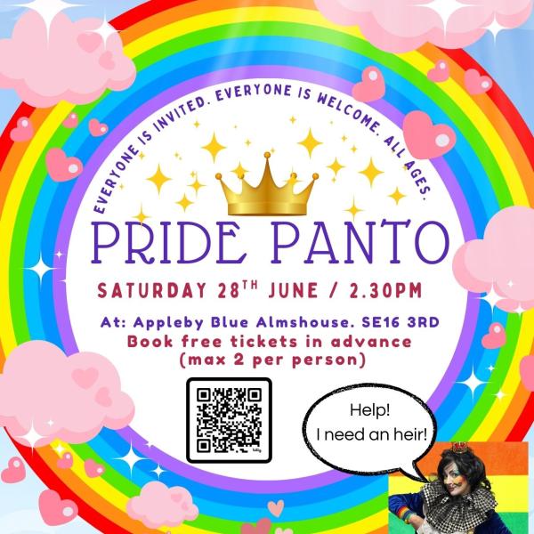 pride panto flyer