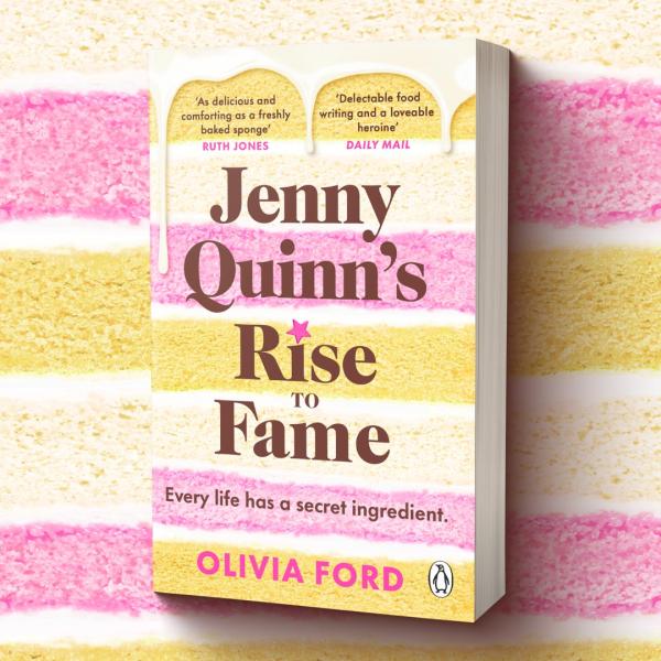 Book cover of Jenny Quinn's Rise to Fame