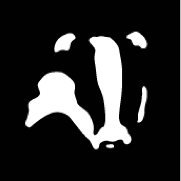 a logo which is an illustration of a badger