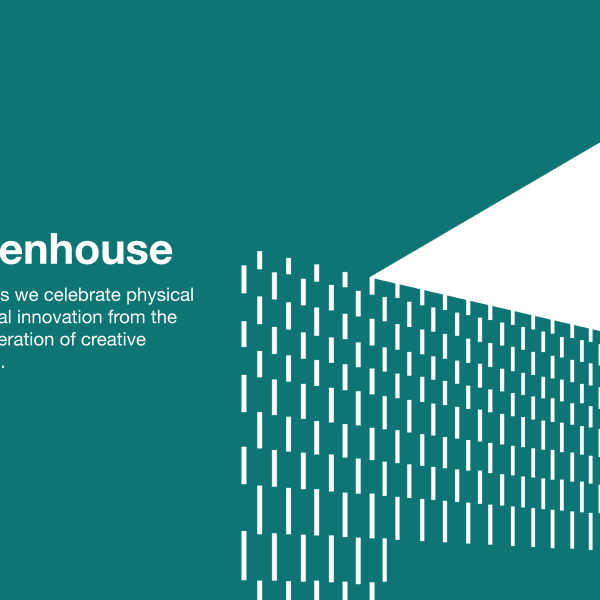 Graphic illustration of The Hub building