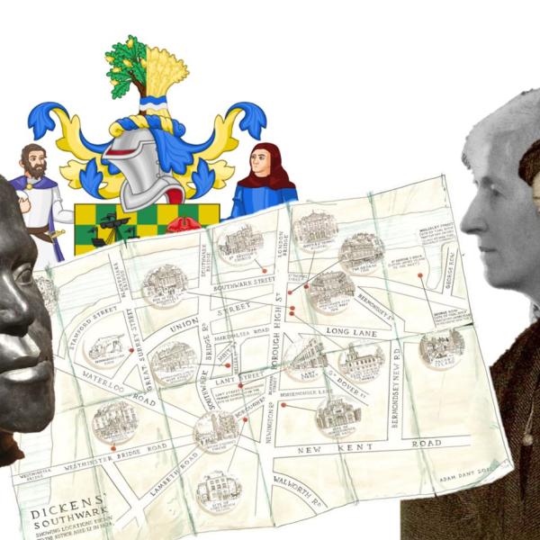 Famous figures from the borough like Chaucer