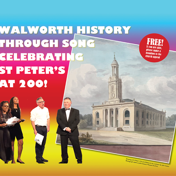 Walworth History Through Song at St Peter's Church, 2025