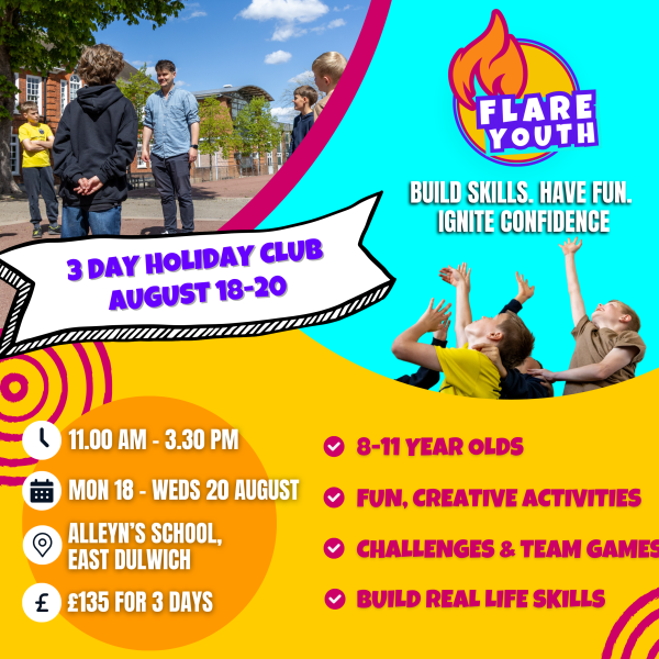 Flare Youth Promotional Flyer