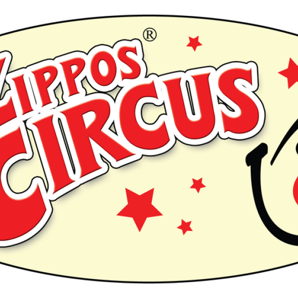Zippos Circus clown face logo
