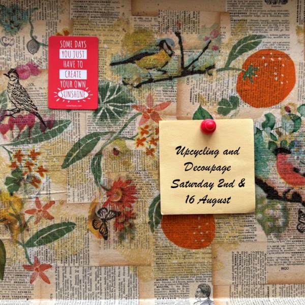 Decoupage Workshops at Crisis