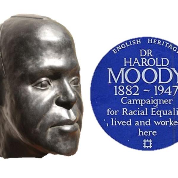 Harold Moody bust and his blue plaque