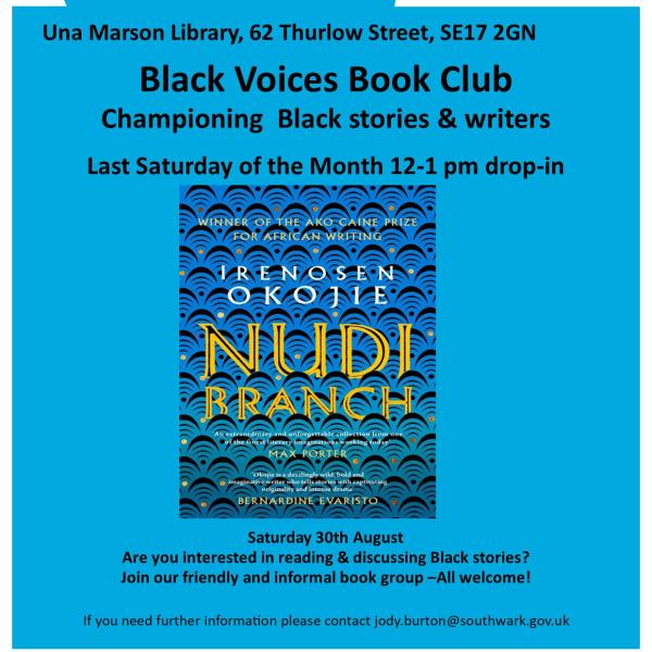 August book Una Marson Club choice is Nudibranch by Irenosen Okojie