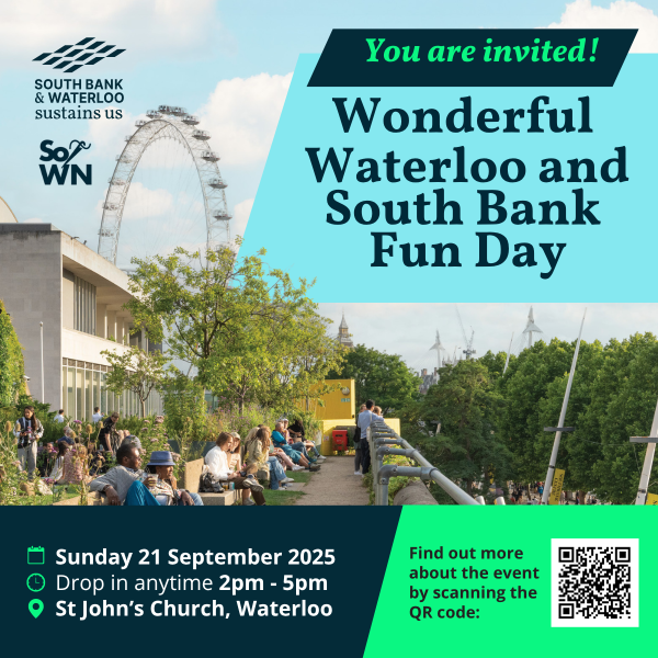 Wonderful Waterloo and South Bank Fun Day invitation