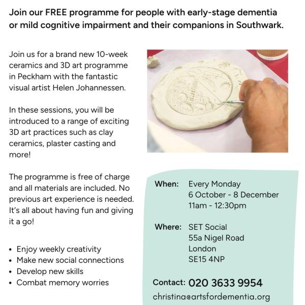 Digital Flyer sharing workshop information