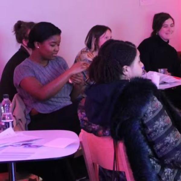 Group of young people at an event