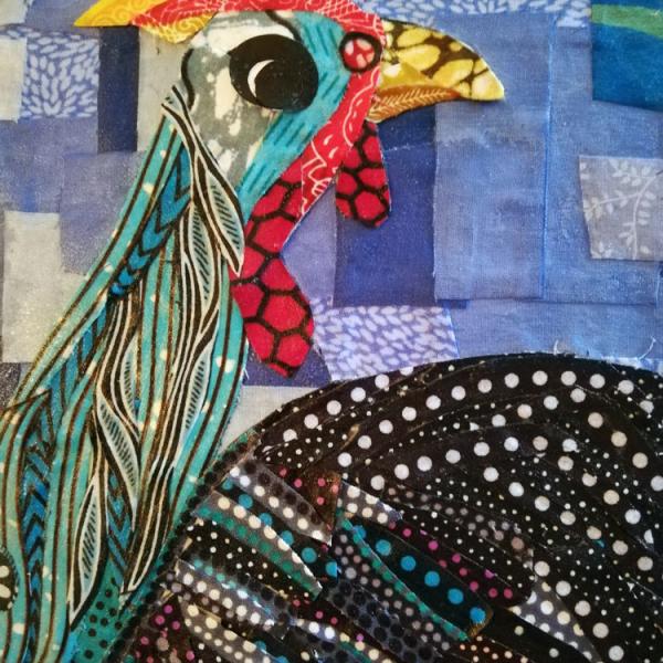 fabric art for bhm